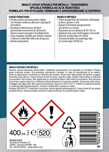 arexons-smalto-spray-trasparente-per-metalli-400-ml image 8
