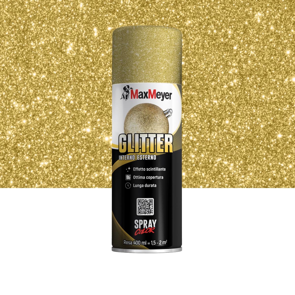 maxmeyer-coloral-spray-glitter-oro-400-ml image 2