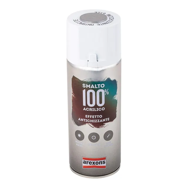 arexons-smalto-spray-effetto-antichizzante-grigio-400ml image 1