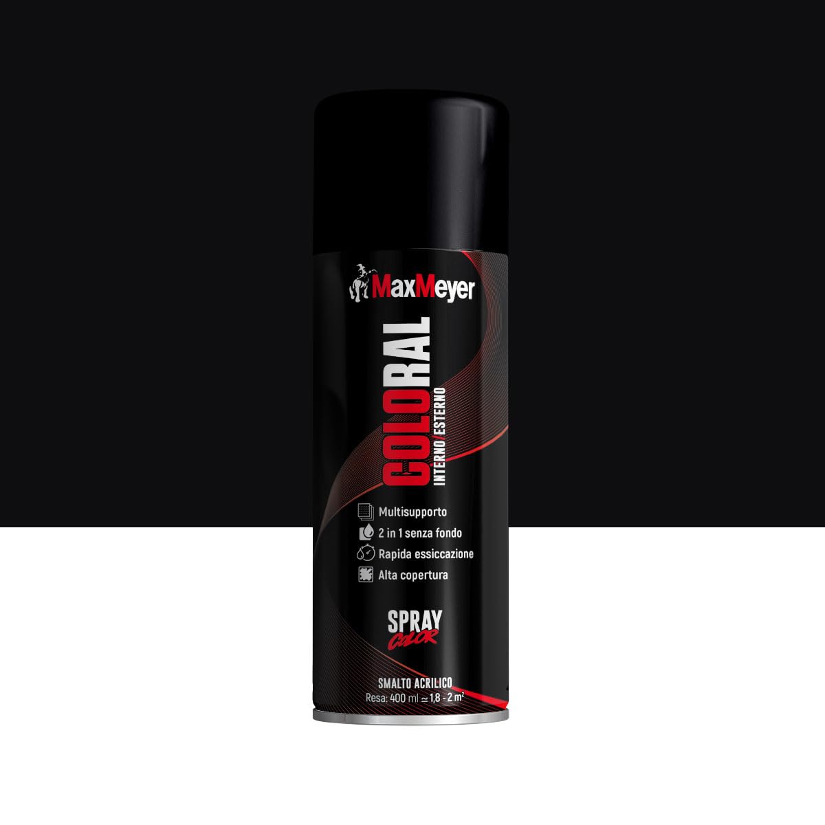 maxmeyer-coloral-vernice-spray-0-4l-ral-9005-nero-opaco image 2
