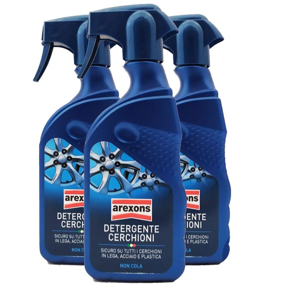 arexons-detergente-cerchioni-lega-e-acciaio-spray-rapido-3x400-ml image 1