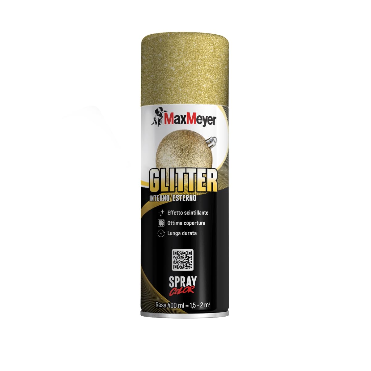 maxmeyer-coloral-spray-glitter-oro-400-ml image 1