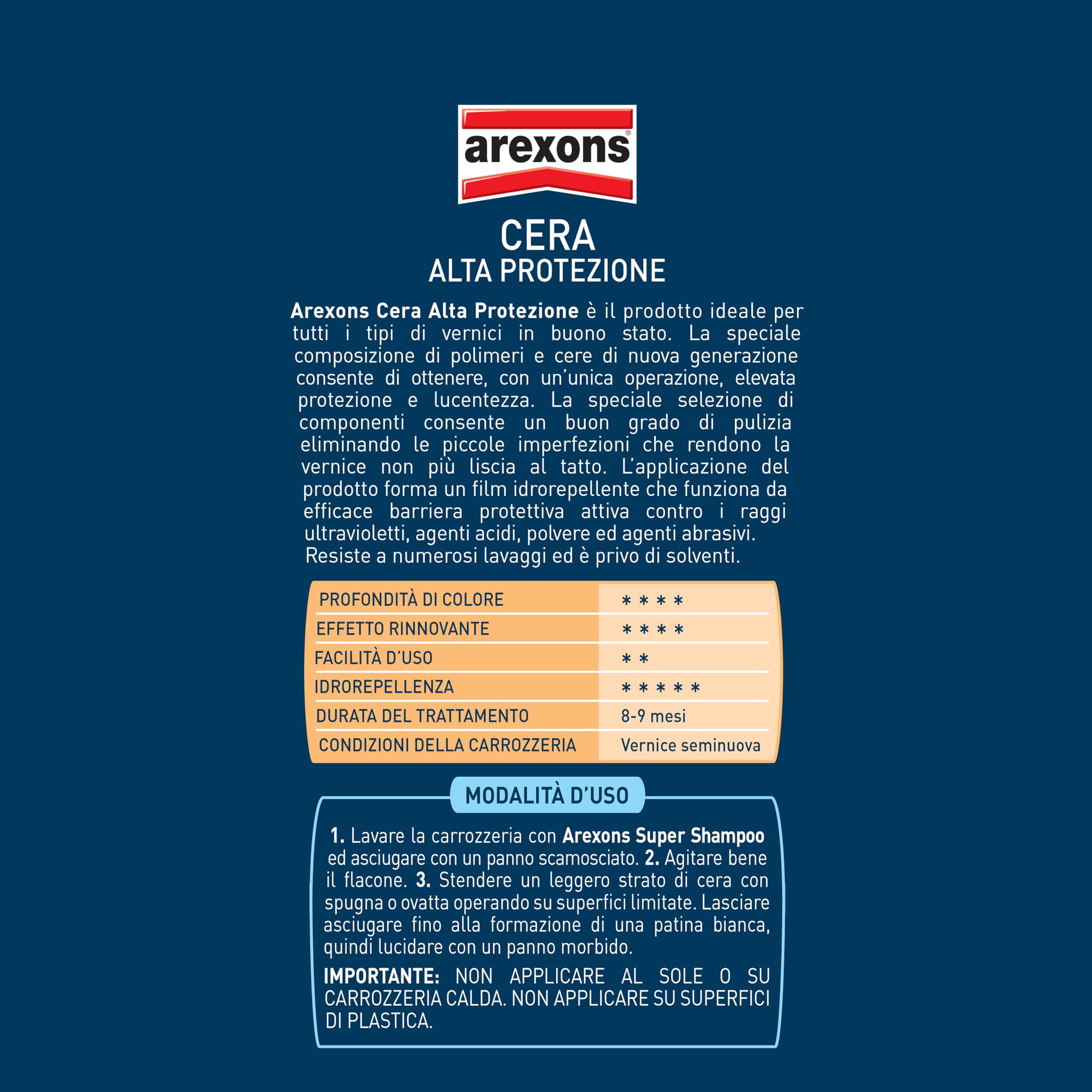 arexons-cera-auto-alta-protezione-500ml image 3