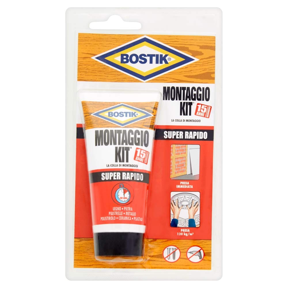 bostik-montaggio-kit-colla-di-montaggio-universale-crema-100-g image 1