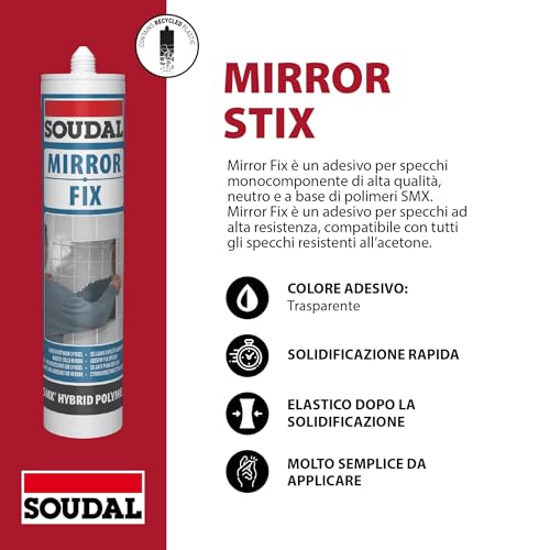 soudal-mirror-fix-6x290ml-bianco-adesivo-per-specchi-elastico-anti-uv image 7