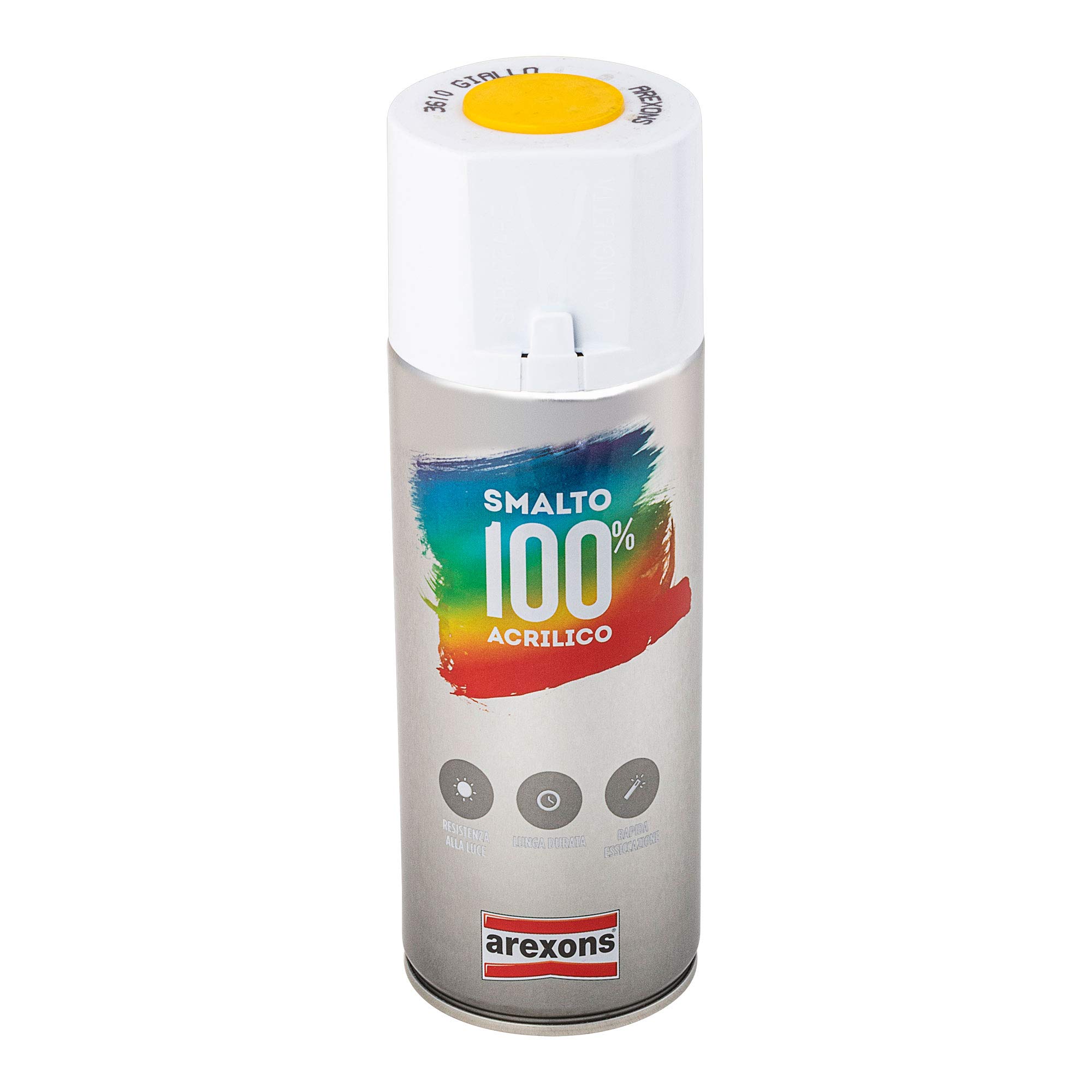 arexons-vernifer-smalto-100-acrilico-spray-giallo-400-ml image 1