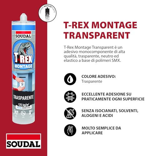 soudal-t-rex-colla-da-montaggio-trasparente-295g-effetto-ventosa image 8