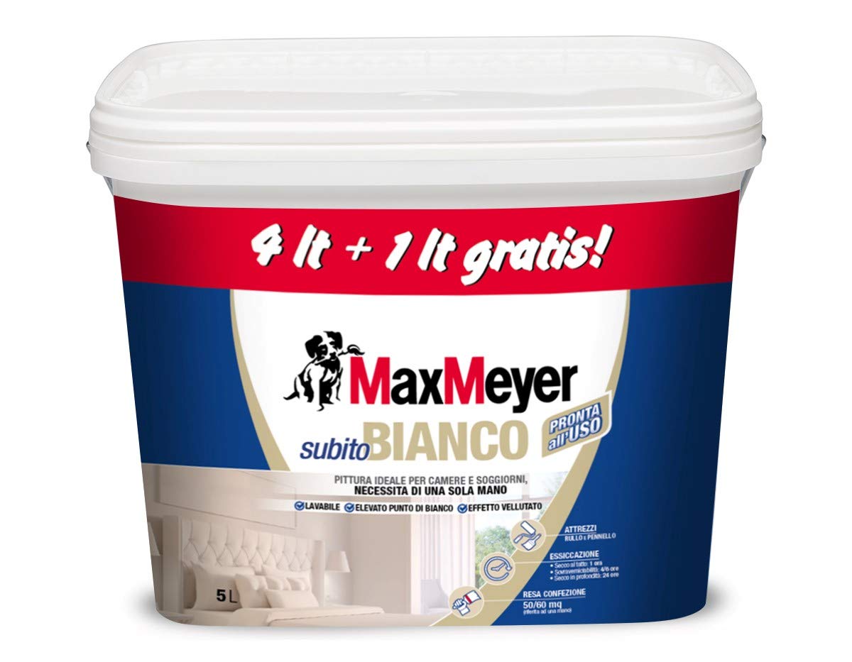 maxmeyer-subitobianco-a-pittura-lavabile-per-interni-bianco-5-l image 6