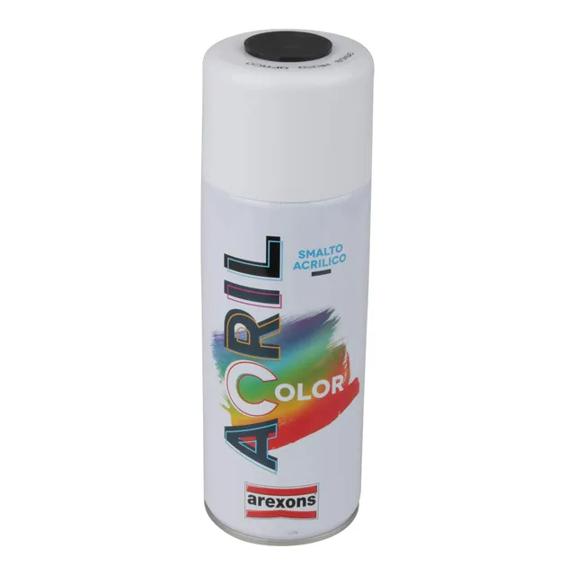 arexons-acricolor-smalto-spray-nero-opaco-400-ml image 1