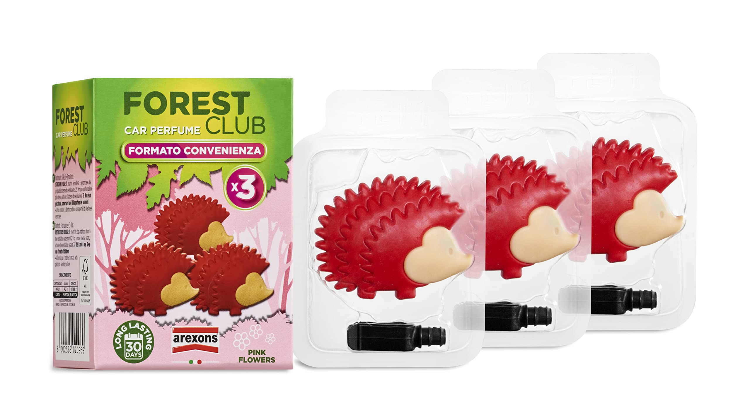 arexons-forest-club-friends-riccio-tripack-pink-flowers image 3