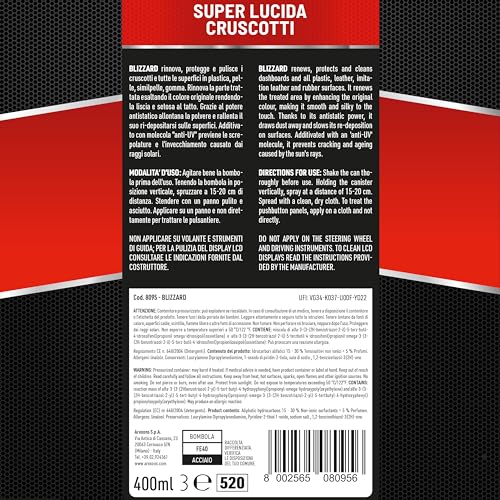arexons-car-care-pro-blizzard-super-lucida-cruscotti-spray image 6