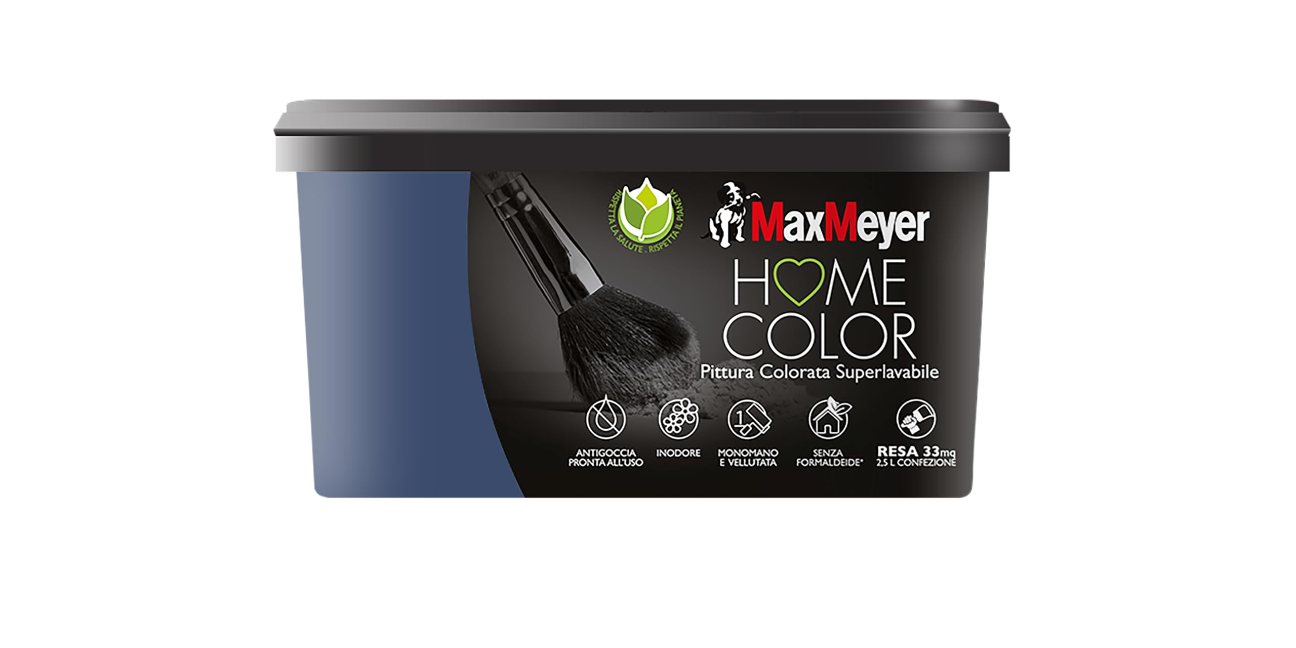 maxmeyer-home-color-pittura-superlavabile-notte-2-5l image 2