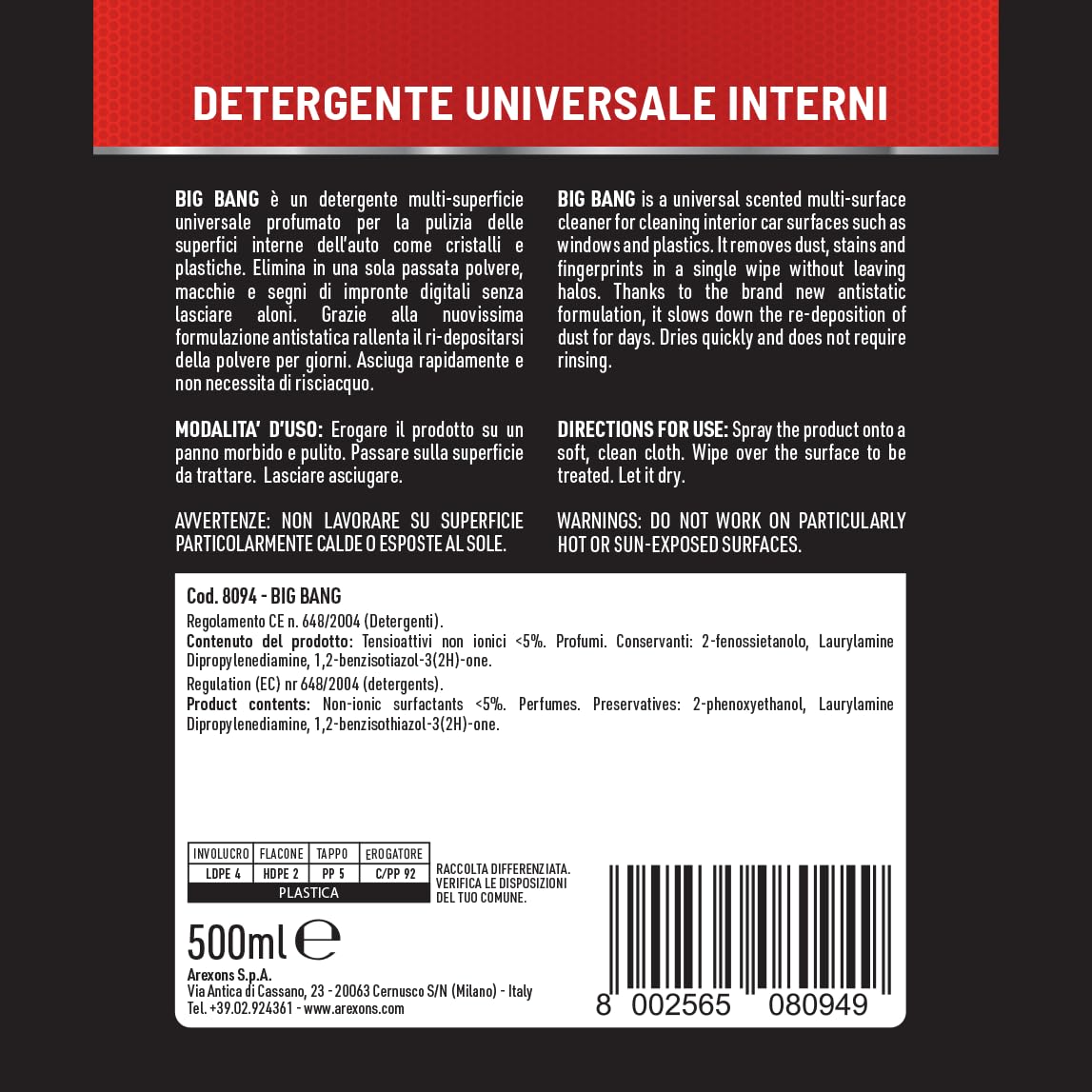 arexons-car-care-pro-big-bang-pulitore-universale-interni-500-ml image 3
