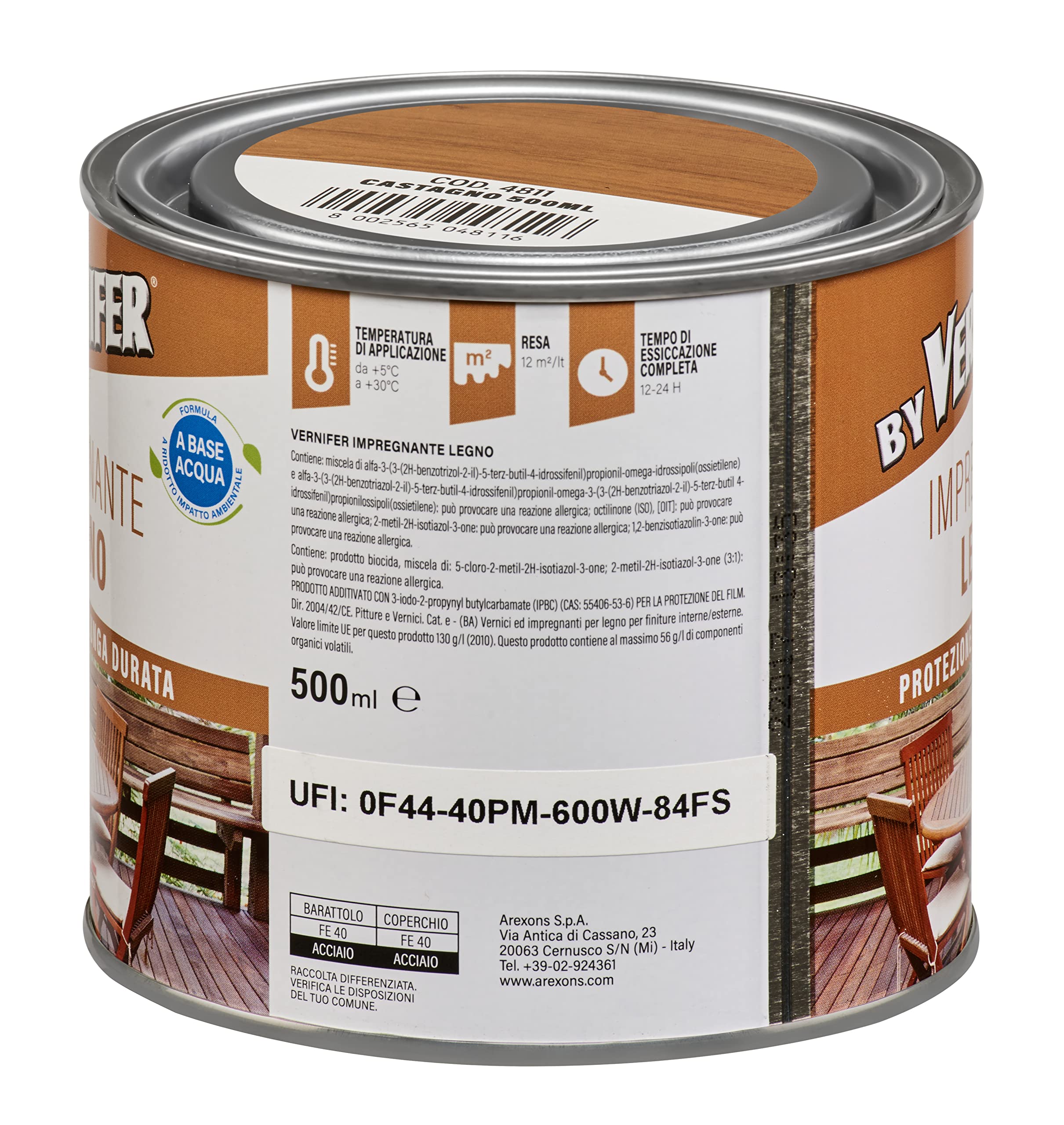 arexons-vernifer-impregnante-legno-castagno-500ml image 2