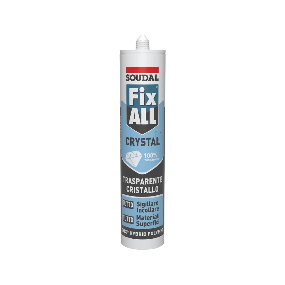 soudal-fix-all-crystal-sigillante-adesivo-trasparente-290ml image 1