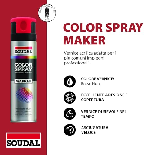 soudal-color-spray-marker-500ml-rosso-fluo image 8