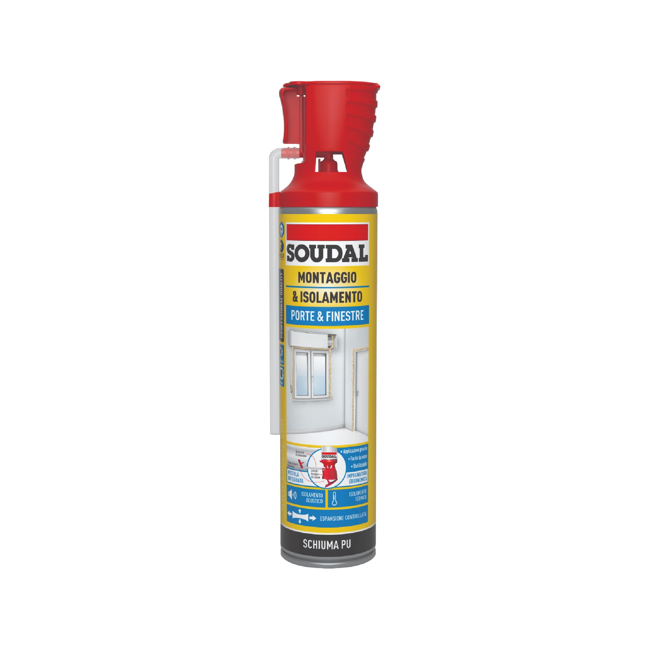 soudal-soudafoam-genius-44165-schiuma-per-porte-e-finestre-600-ml image 1