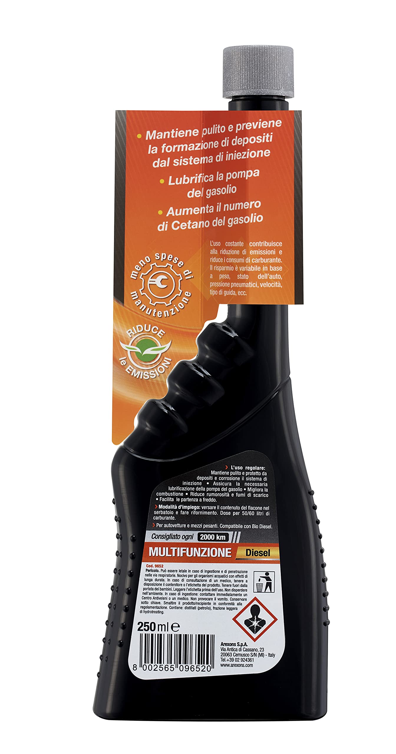 arexons-additivo-diesel-multifunzione-pulitore-e-protettivo-250-ml image 2