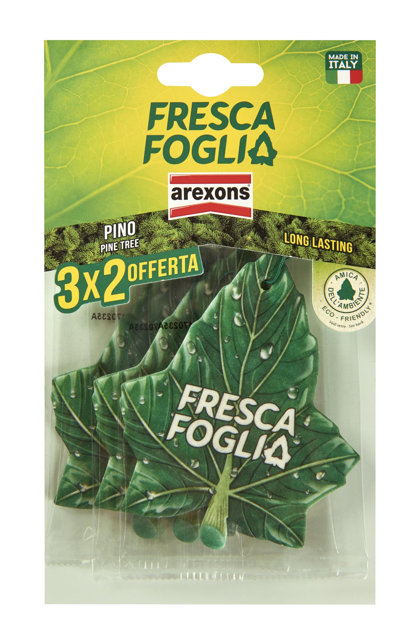 arexons-1631-fresca-foglia-classic-vaniglia-profumatore-auto image 4