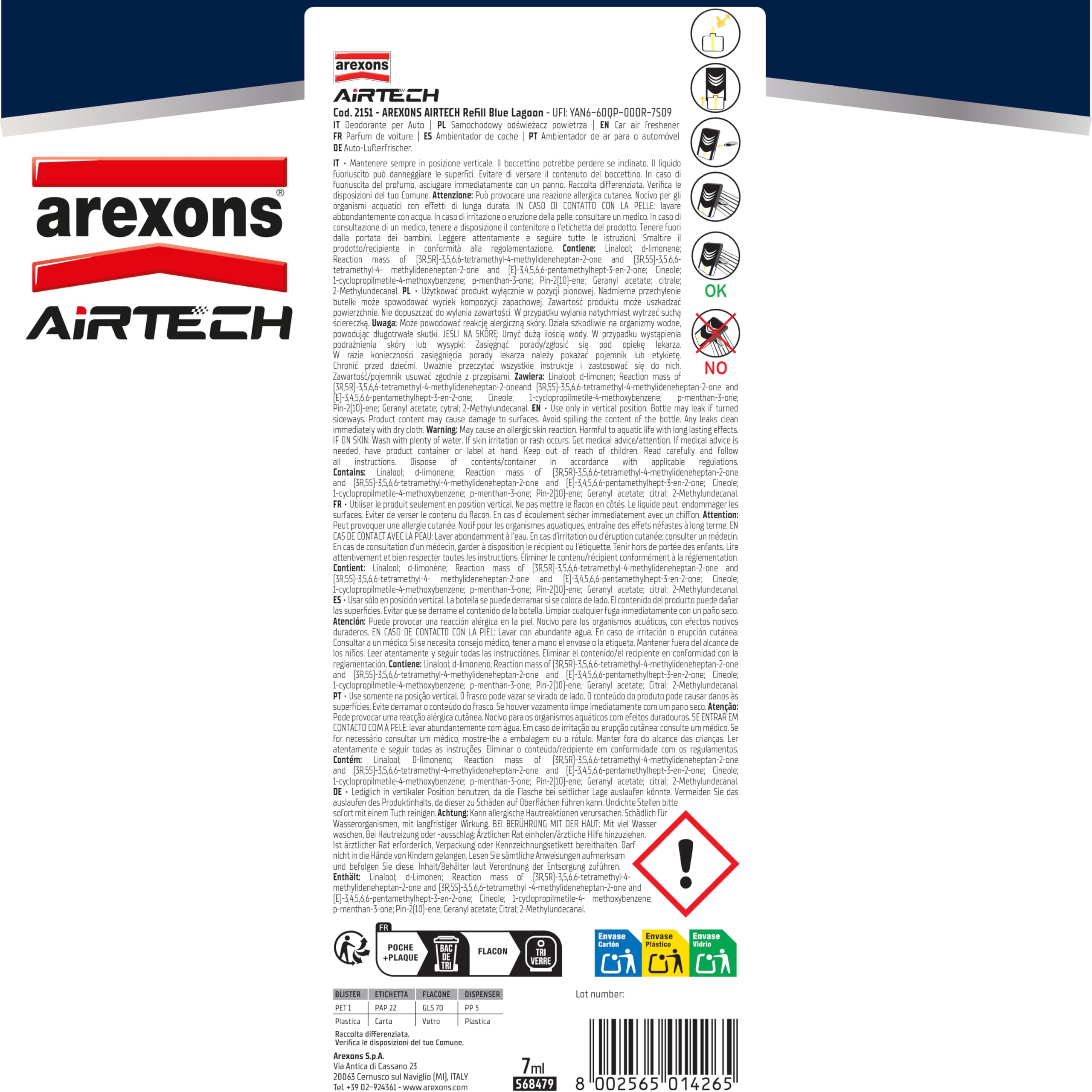 arexons-airtech-ricarica-ocean-profumo-bocchetta-aria image 2