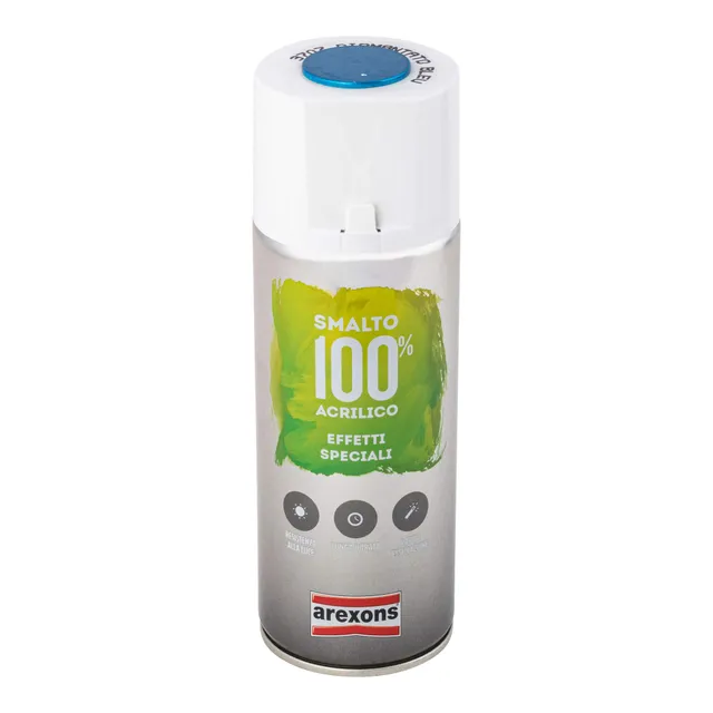 arexons-smalto-spray-100-acrilico-diamantato-blu-400-ml image 1