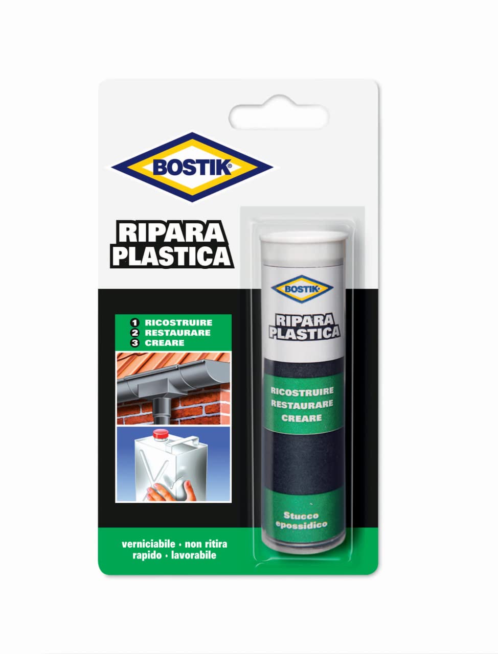 bostik-ripara-plastica-stucco-bicomponente-56-g-per-restauro-plastica image 1