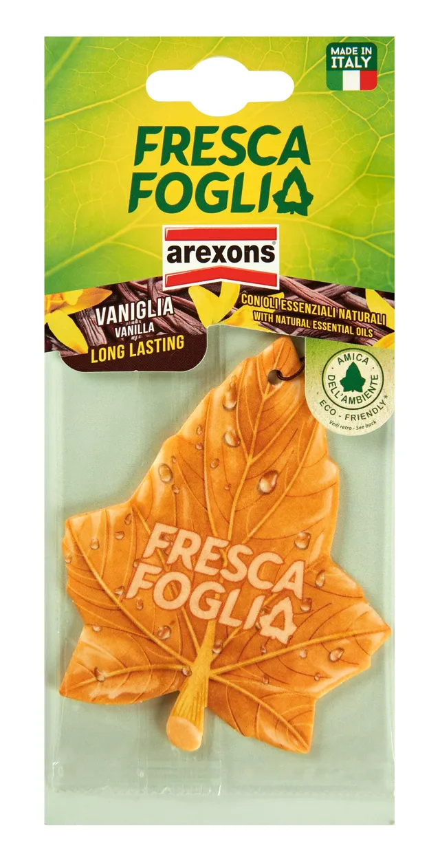 arexons-1631-fresca-foglia-classic-vaniglia-profumatore-auto image 1