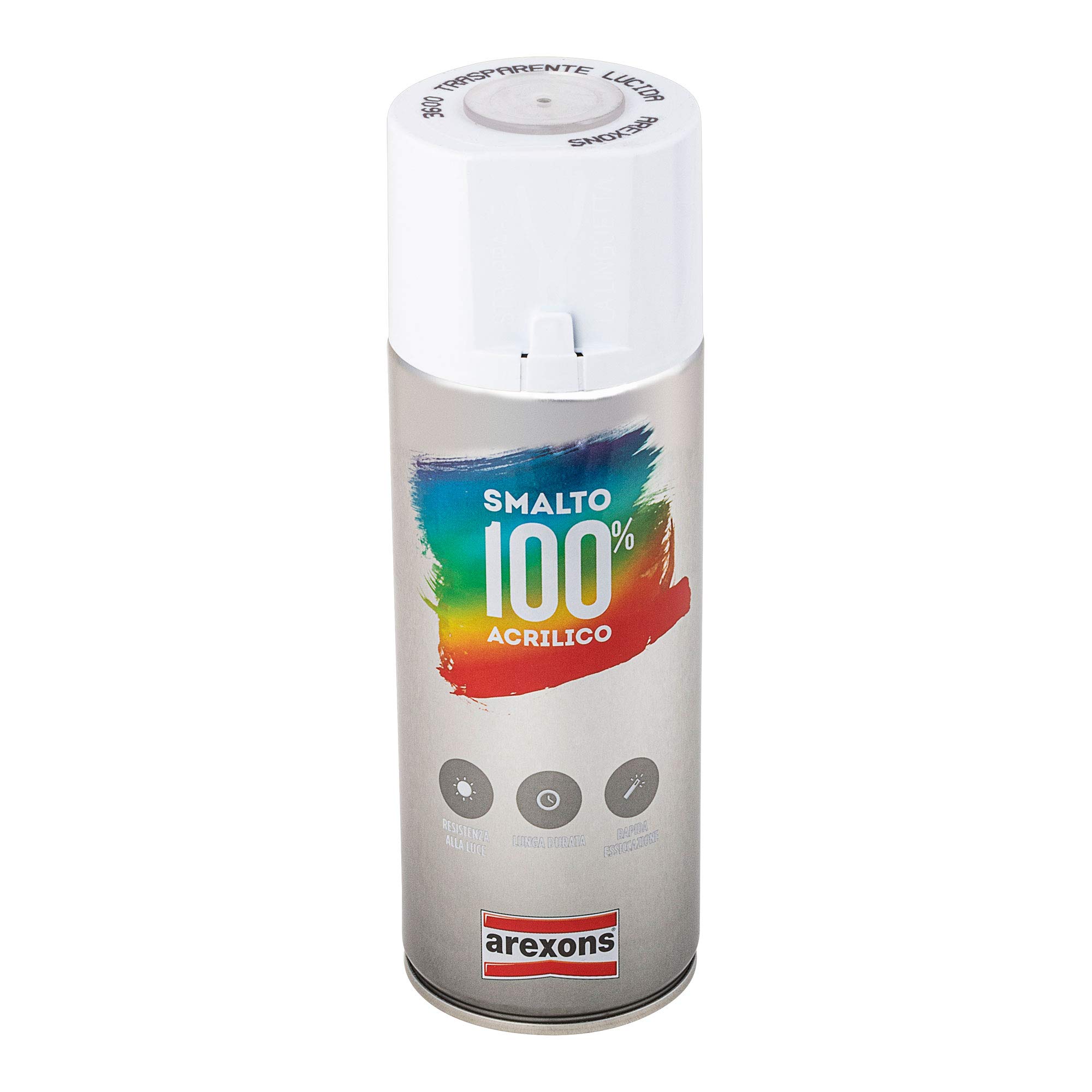 arexons-smalto-100-acrilico-spray-trasparente-opaco-400-ml image 1