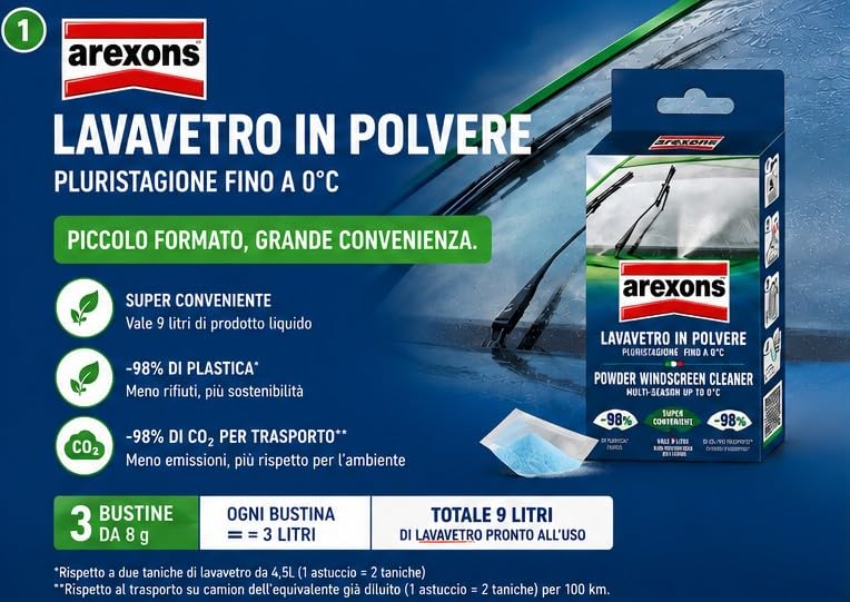 arexons-lavavetri-in-polvere-8-g-detergente-vaschetta-lavacristalli image 7