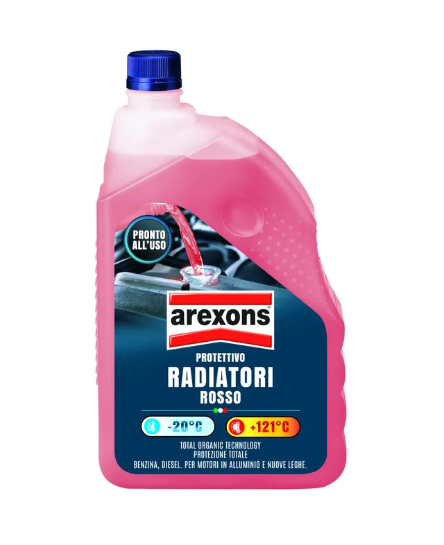 arexons-protettivo-radiatori-rosso-20-2l-antigelo-e-antiebollizione image 1