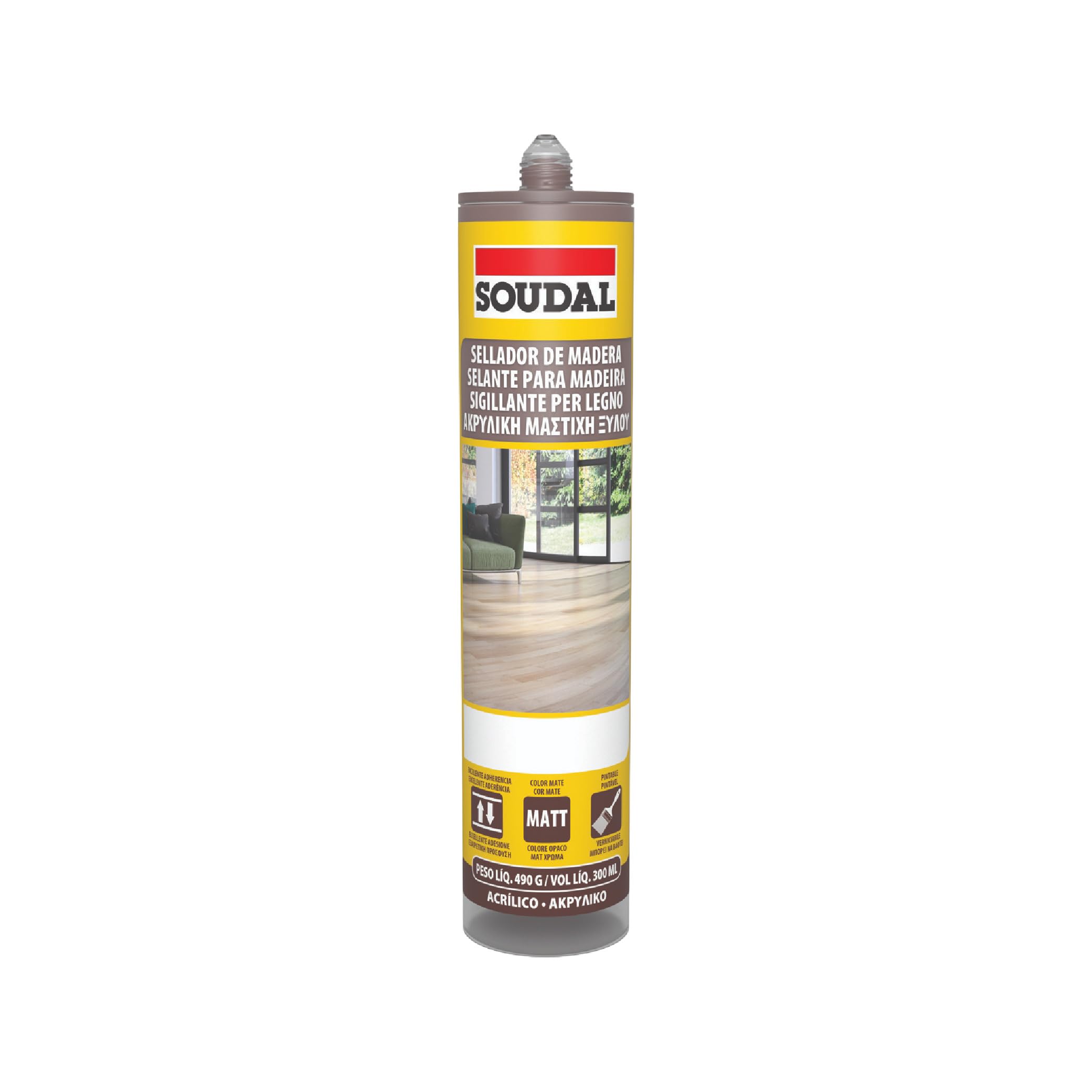 soudal-14125624-sigillante-per-legno-300-ml-marrone-scuro-weng image 1