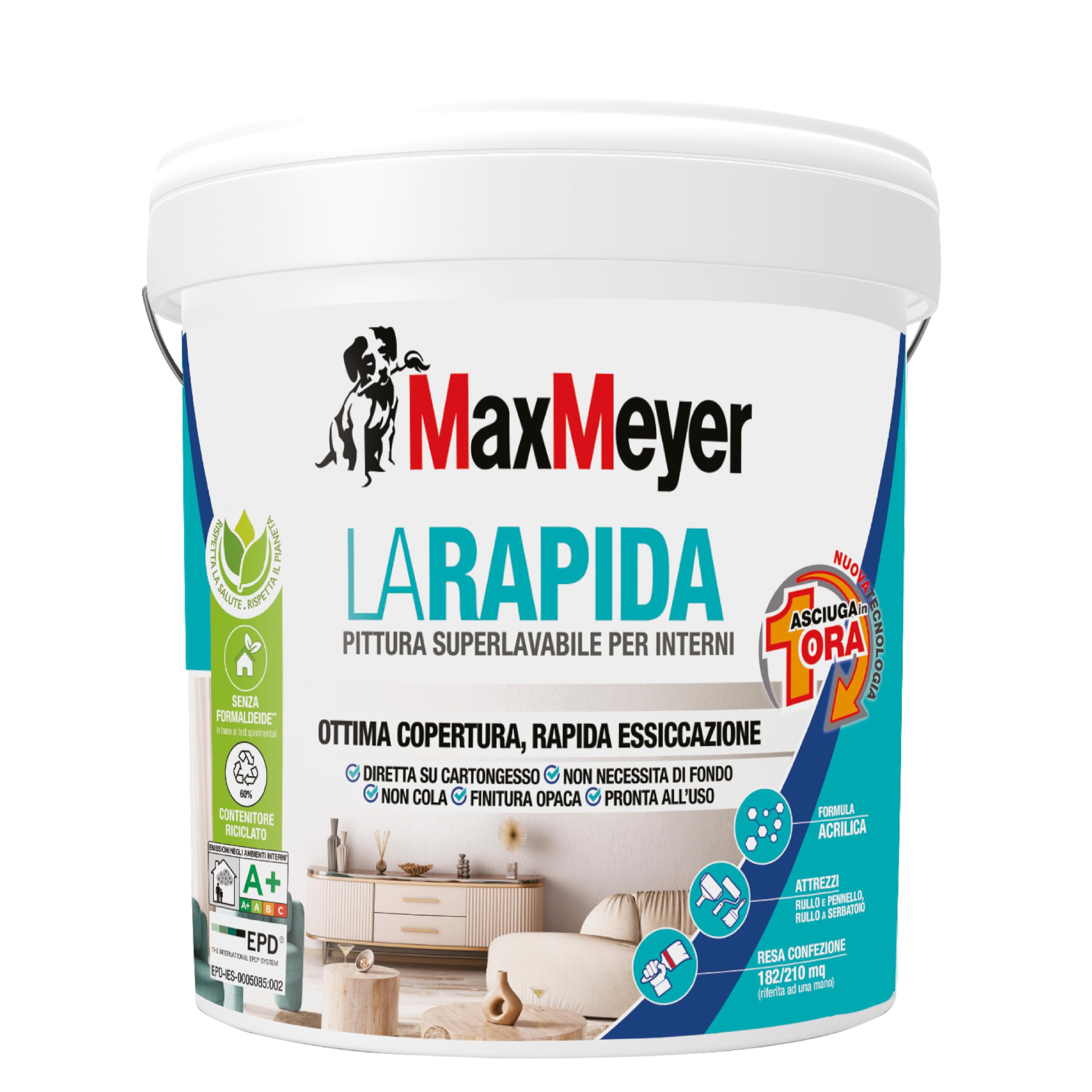 maxmeyer-la-rapida-superlavabile-bianco-4-l image 5