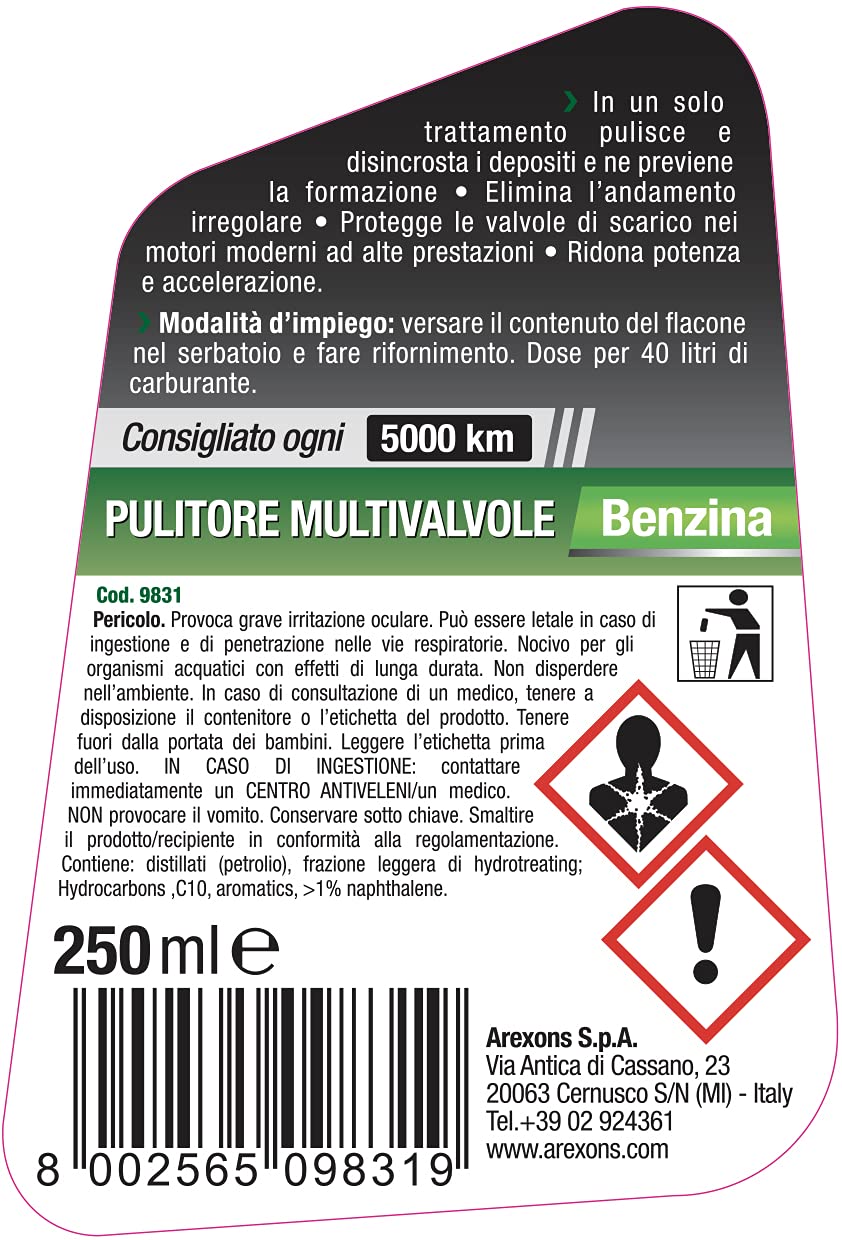 arexons-additivo-pulitore-multivalvole-benzina-250ml image 3