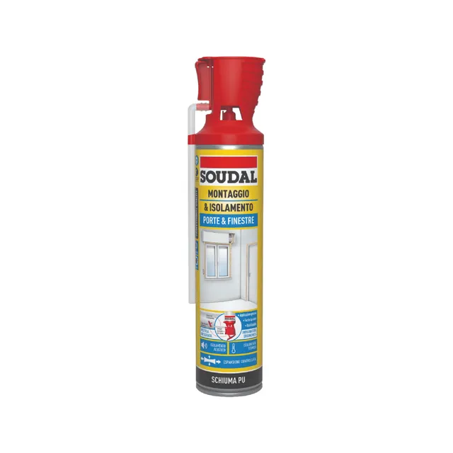 soudal-soudafoam-genius-44165-schiuma-per-porte-e-finestre-600-ml image 1