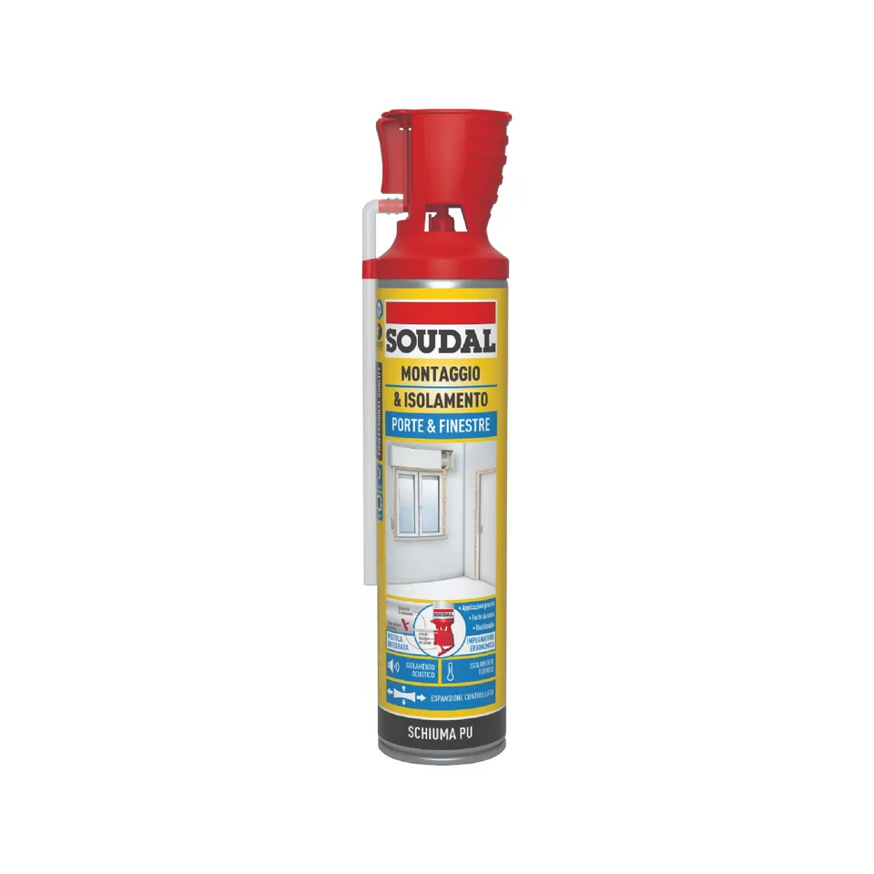 soudal-soudafoam-genius-44165-schiuma-per-porte-e-finestre-600-ml image 1