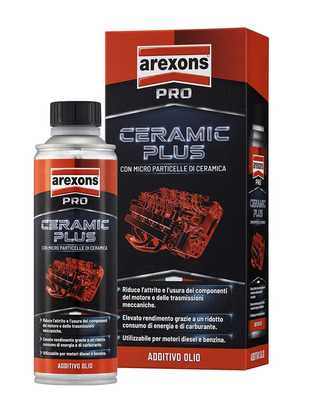 arexons-9887-ceramic-plus-additivo-olio-300-ml-diesel-e-benzina image 1