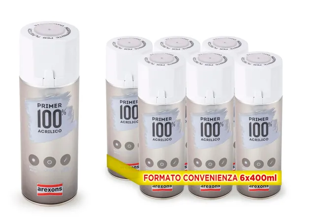 arexons-primer-100-acrilico-6x400-ml-fondo-aggrappante-per-plastica image 1