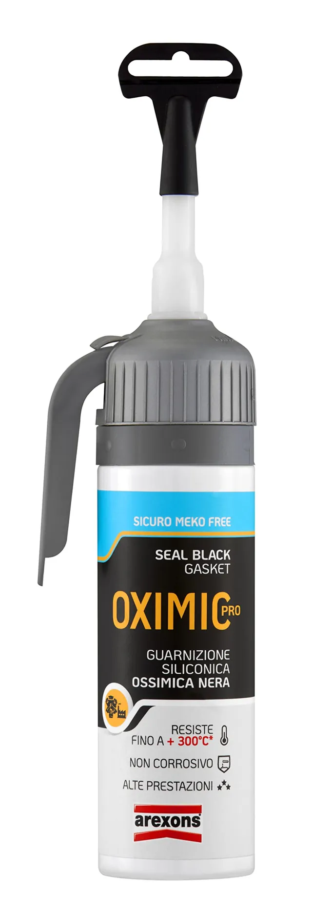 arexons-0078-oximic-pro-guarnizione-siliconica-nera-100-ml image 1