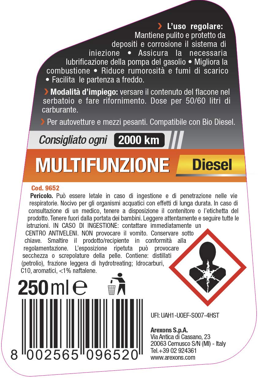 arexons-additivo-diesel-multifunzione-pulitore-e-protettivo-250-ml image 3
