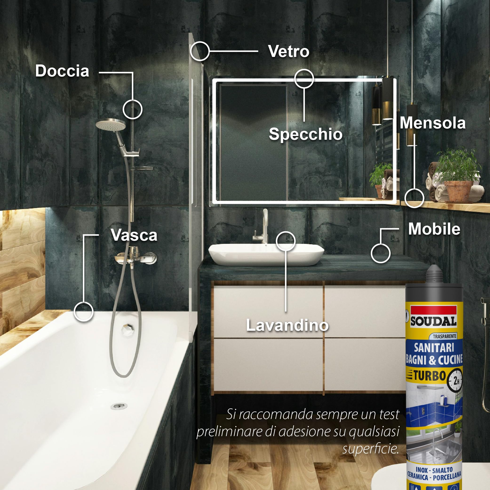 soudal-soudasil-silicone-sanitari-turbo-300ml-trasparente image 5