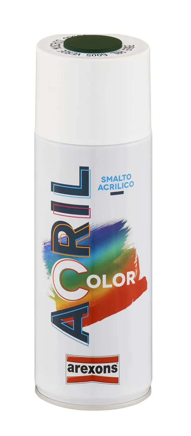 arexons-acrilcolor-ral-6005-verde-muschio-opaco-spray-400-ml image 1