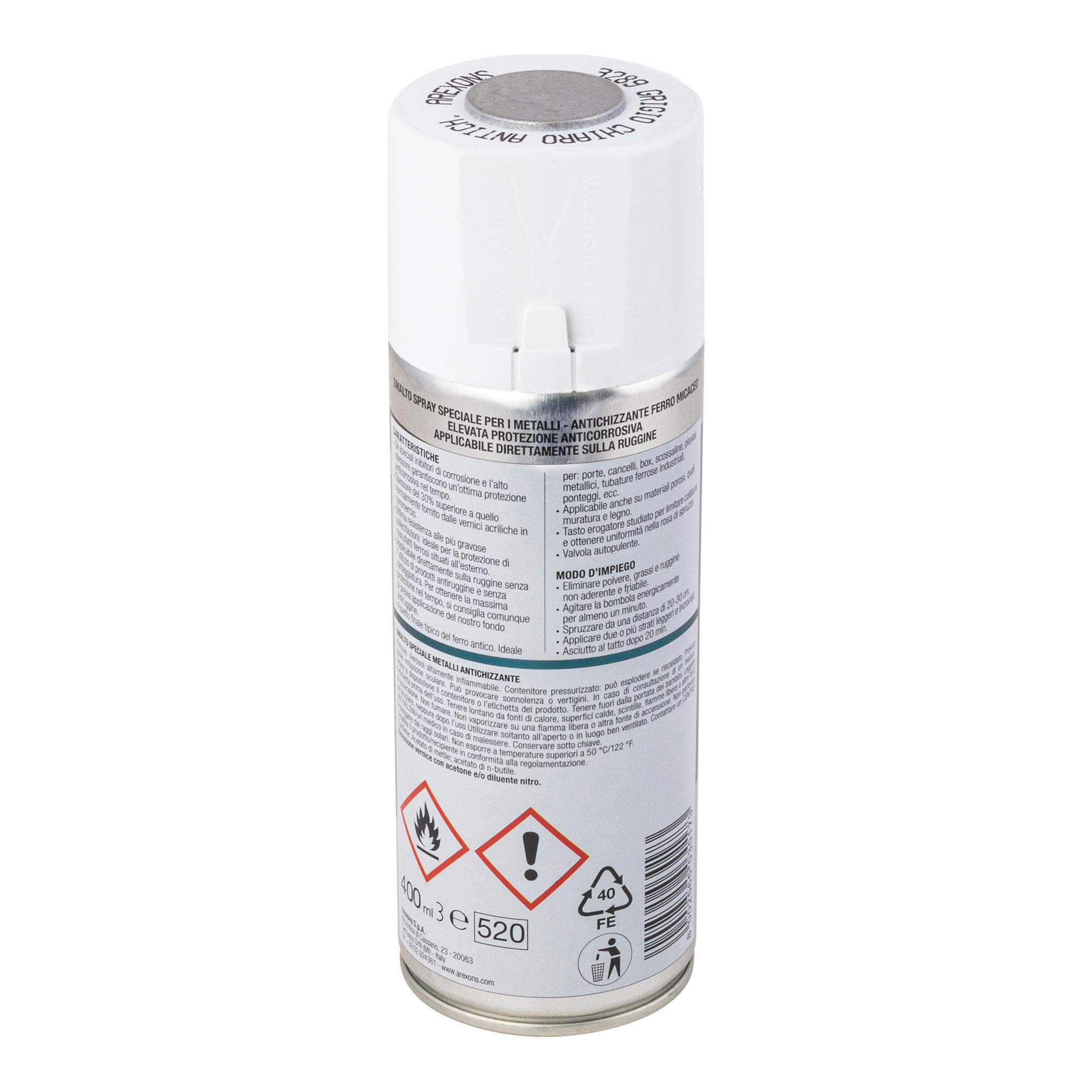 arexons-vernifer-smalto-spray-speciale-metalli-antichizzante image 2