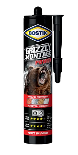 bostik-grizzly-montage-power-adesivo-di-montaggio-bianco-250-g-tubo image 6