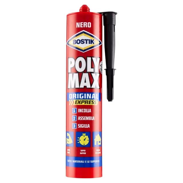 bostik-poly-max-original-express-colla-sigillante-nero-425-g image 1