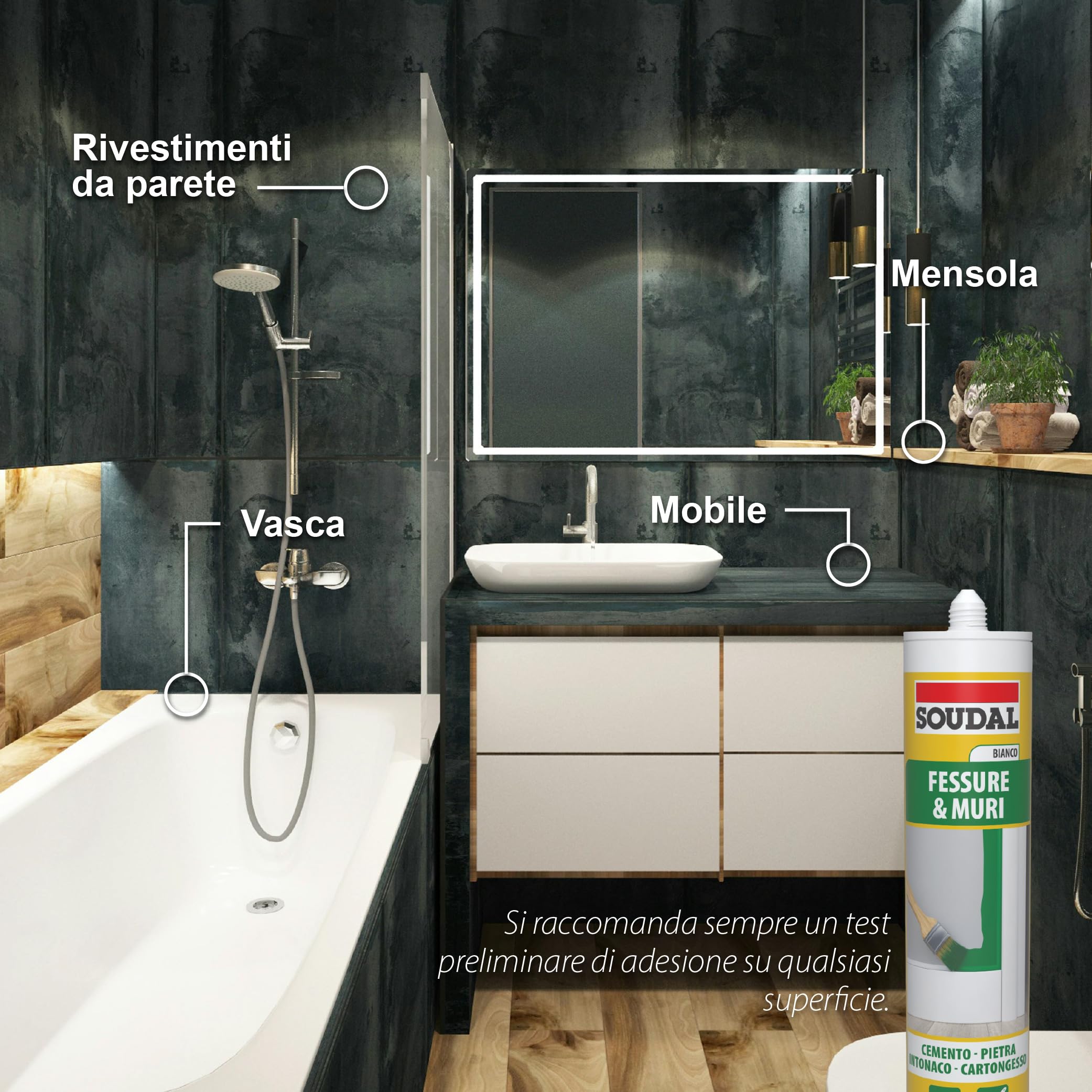 soudal-acryrub-acrilico-fessure-300-ml-bianco-verniciabile image 5