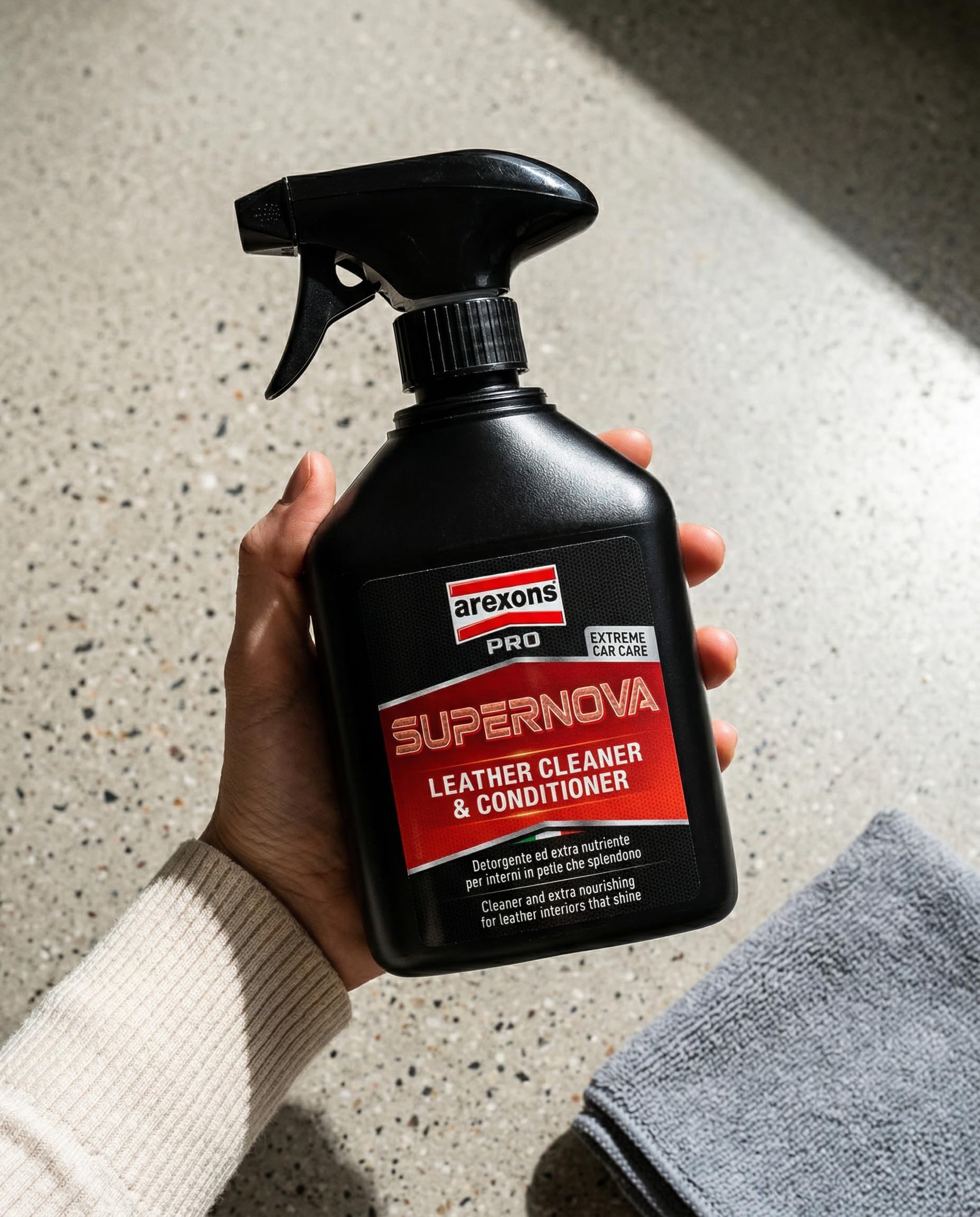 arexons-car-care-pro-supernova-detergente-pelle-extra-nutriente-500ml image 5