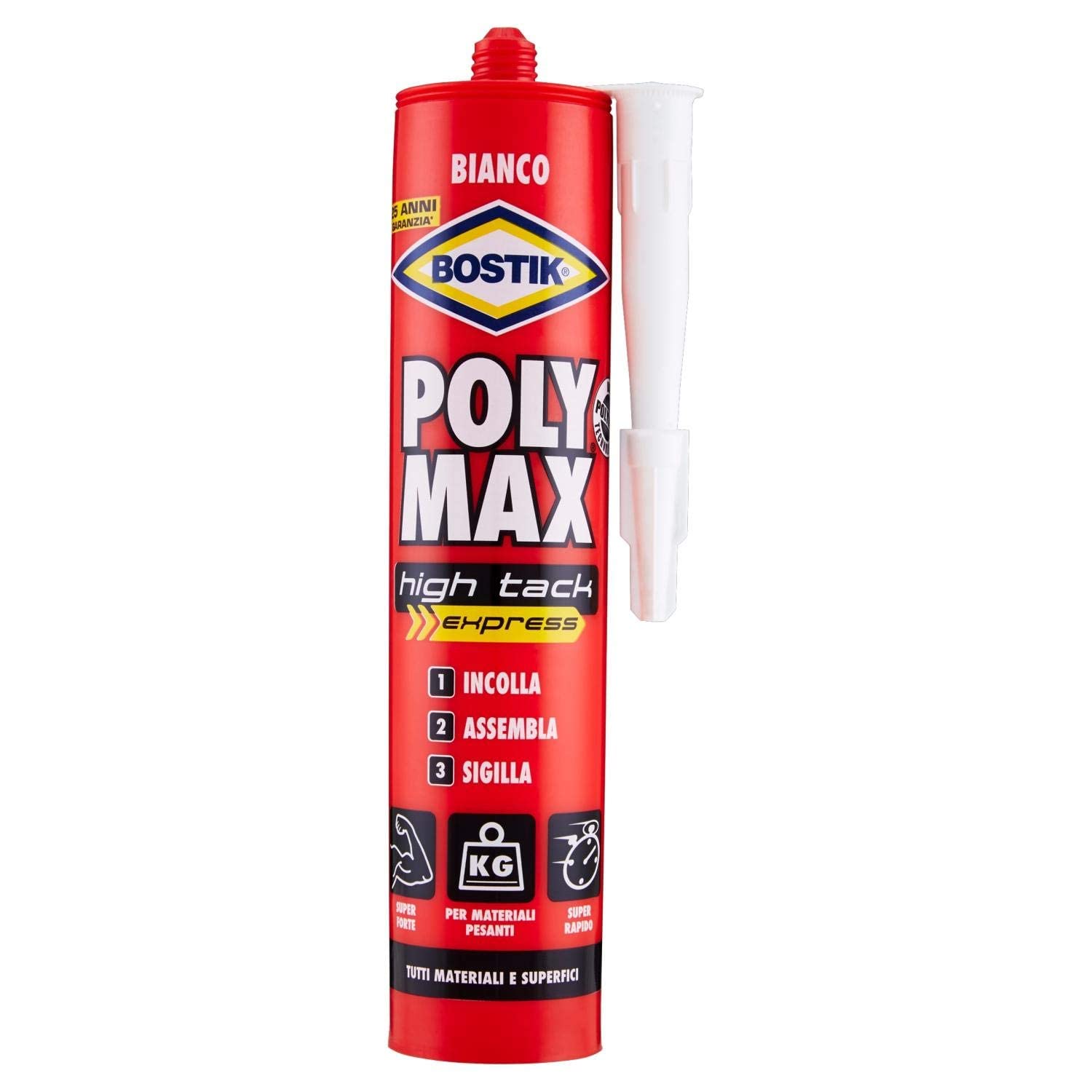 bostik-poly-max-high-tack-express-d6118-sigillante-bianco-440-gr image 2