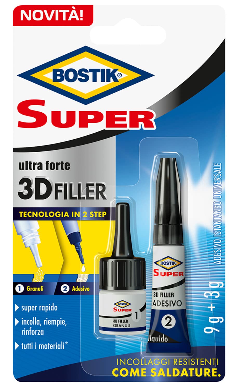 bostik-super-3d-filler-adesivo-istantaneo-riempitivo-trasparente-9-g-3-g image 1