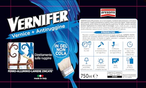 arexons-vernifer-vernice-grigio-artic-chiaro-satinato-750ml image 4