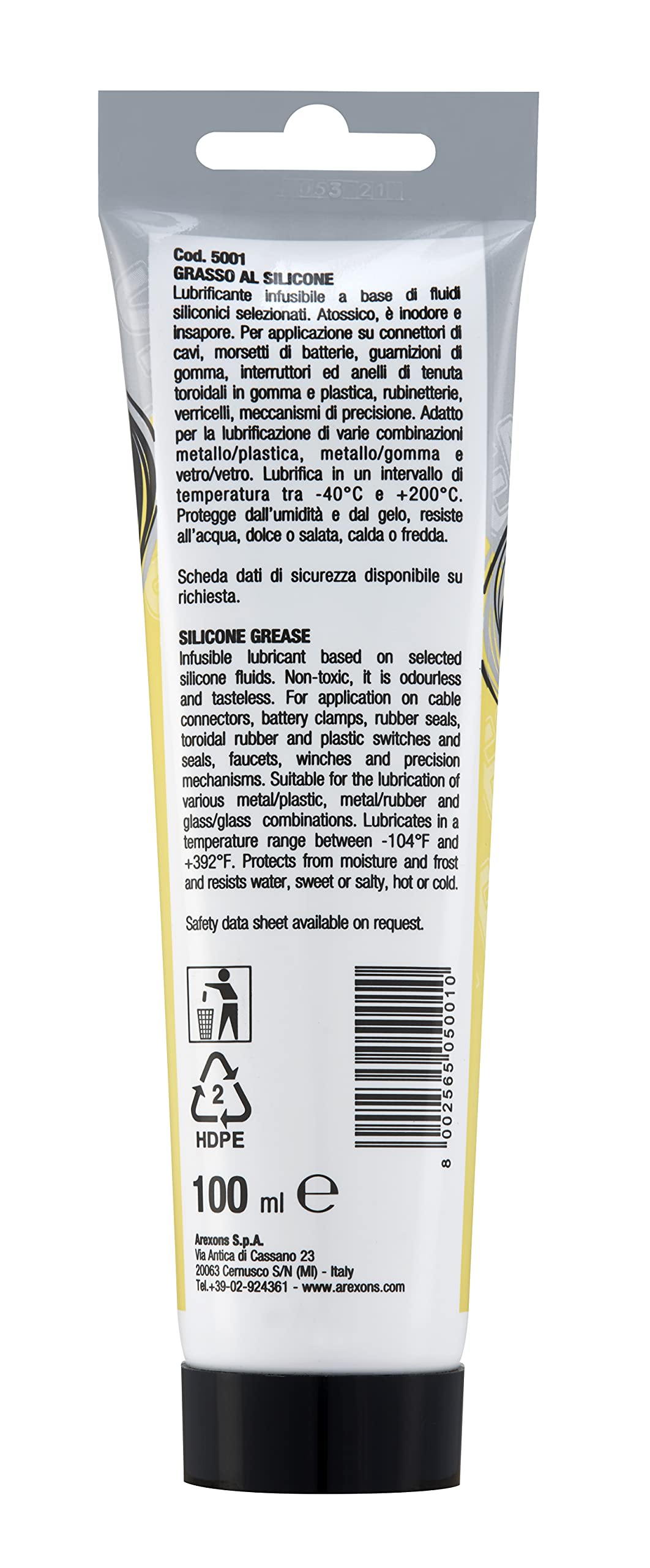 arexons-system-grasso-al-silicone-lubrificante-100-ml image 2